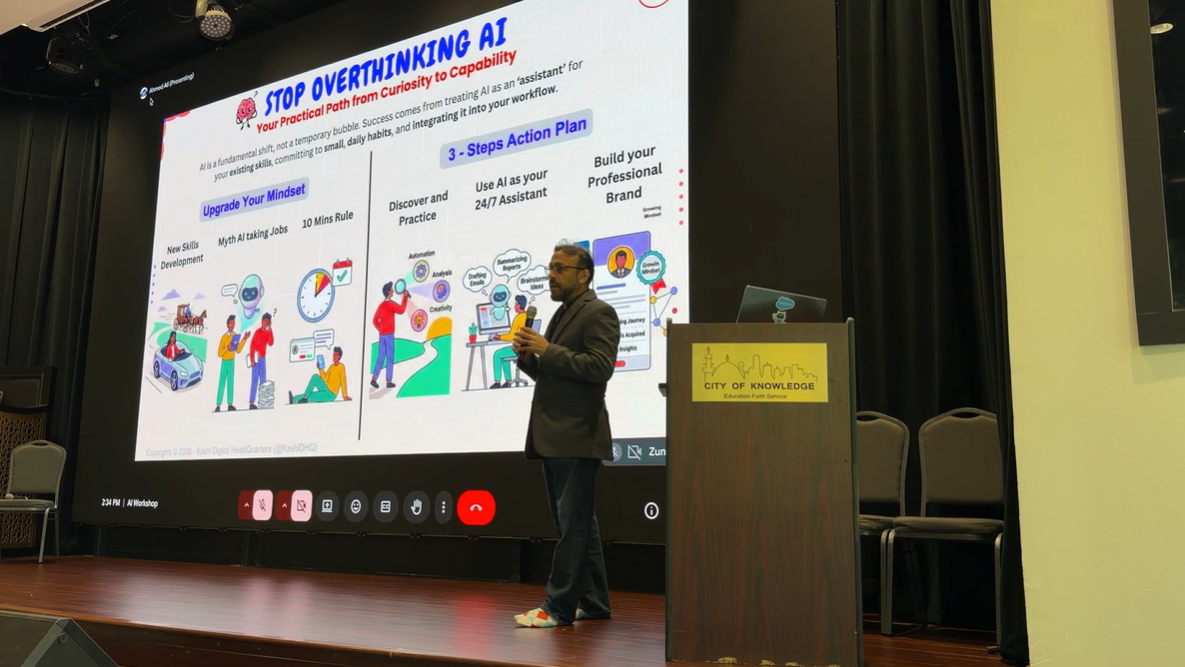 City of knowledge center - AI Conference — slide 2